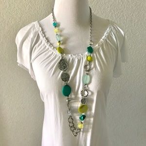 Ruby Rd earrings & necklace